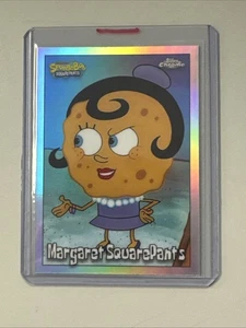 2025 Topps Chrome SpongeBob Margaret SquarePants Refractor - Picture 1 of 2