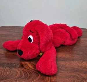 Scholastic Clifford the Big Red Dog 20" Plush Floppy Puppy Side Eye Retro - Picture 1 of 13