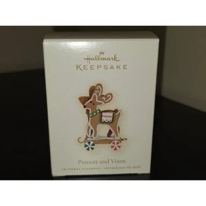 Hallmark Keepsake Ornament Prancer And Vixen Reindeer Christmas Tree 2009 - Picture 1 of 3