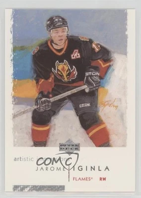 2002-03 Upper Deck Artistic Impressions Jarome Iginla #13 HOF - Image 1 of 2