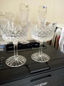 Tyrone Crystal Sperrins 5.75" Tall Sherbet Goblets (Set Of 2) AM0001 - Picture 1 of 3