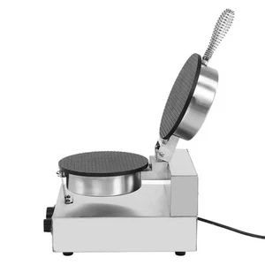 Elektrischer Edelstahl-Eiscreme-Ei-Waffel-Kegel-Hersteller-Maschine Antihaft DON - Bild 1 von 17