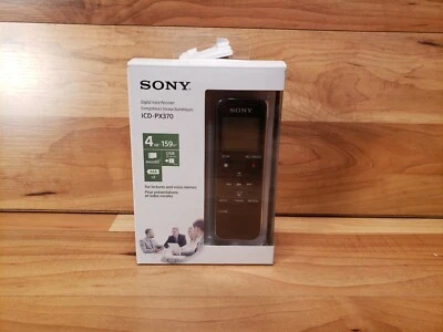 Sony ICD-PX370 Mono Digital Voice Recorder w/ Built-In USB - Image 1 of 4