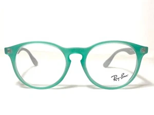 RAY-BAN RB 1554 3673 TEAL GREEN AUTHENTIC ROUND KIDS EYEGLASSES RX 46-16-130 NEW - Picture 1 of 11