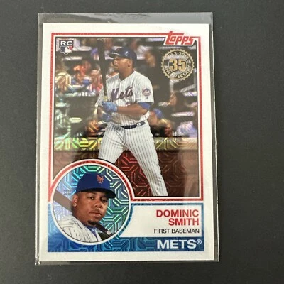 Dominic Smith 2018 topps silver pack  #36 rc rookie - Image 1 of 2