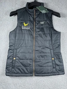L.L.Bean Puffer Vest Women Medium Black Full Zip NWT MSRP $79 - Picture 1 of 10