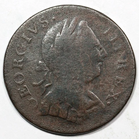 1774 V 8-74A R-4 Machin's Mills Colonial Copper Coin Cover