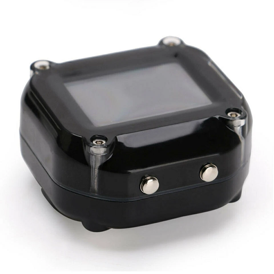 Sistema inalámbrico de monitor de presión de neumáticos TPMS para motocicleta pantalla portátil con sensor Foto 1 de 4