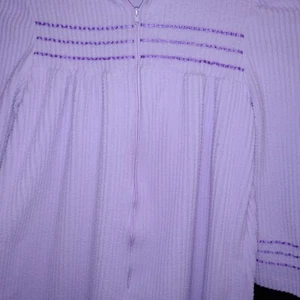 Vtg Sears GIRLS Sz 7 Chenille Terrycloth Purple Robe 33 To 35" Chest L Is 37". - Picture 1 of 12
