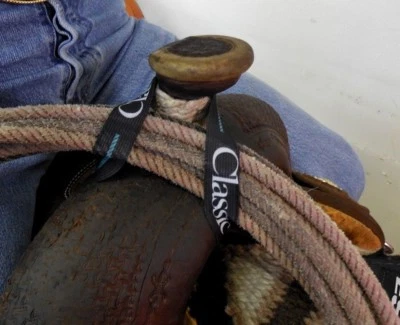 Classic Ropes Elastic Lariat Rope Holder Strap
