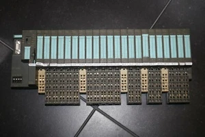 SIEMENS SIMATIC S7 ET200S CPU IM151-7 6ES7151-7AA10-0AB0 PM-E 4DI 4DO assembly - Picture 1 of 3