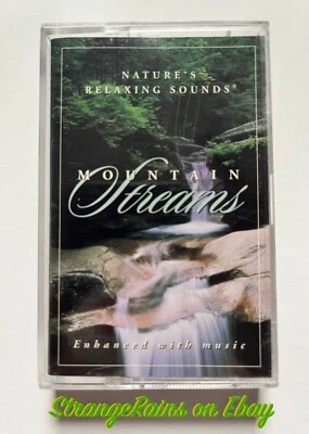 Mountain Streams - Cassette Tape - PLAY TESTED - Relaxing Nature & Music - Image 1 of 4