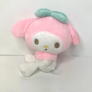 Sanrio My Melody Pink Strawberry Bows 5" Bunny Plush Stuffed Animal Toy - Picture 1 of 6