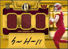 2022 Panini Gold Rookie Patch Autograph RARE - SAM HOWELL RC RPA Digital Card