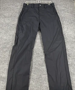 5.11 Tactical Pants Mens 32xUF Black Chino Uniform Casual Comfort Unhemmed - Picture 1 of 9