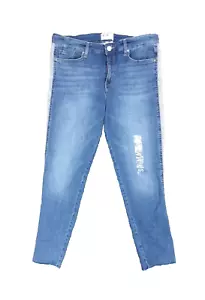 Women's William Rast Perfect Skinny Ankle Blue Jeans - Size 31 - RRP £55.72 - Picture 1 of 1