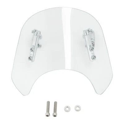 Parabrisas transparente apto para Triumph Scrambler 1200 XC XE 19-23 Thruxton 1200 16-22 Foto 1 de 4