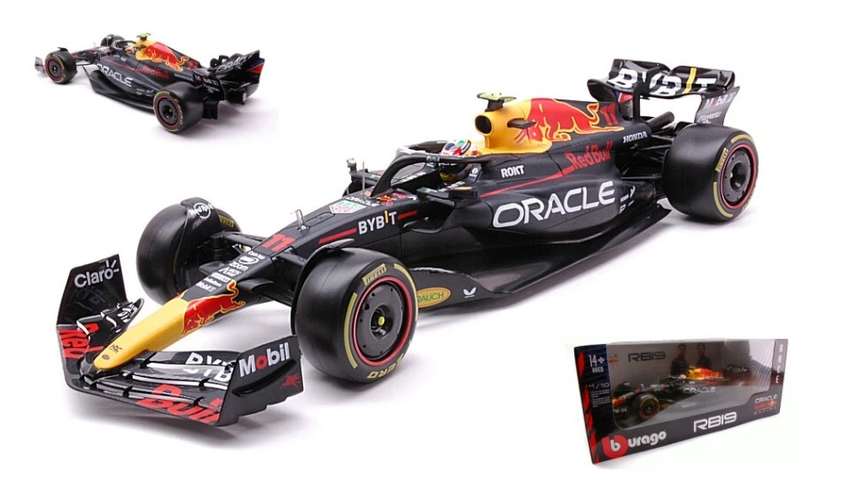 Red Bull Rb19 #11 2023 Sergio Perez 1:18 Model 18003P BBURAGO - Immagine 1 di 1
