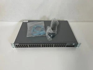 Juniper Networks EX2300-48P 48 Port Gigabit PoE 4 SFP 1/10G Network Switch - Afbeelding 1 van 4