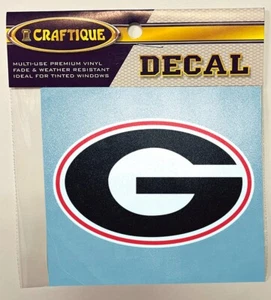 University of Georgia BULLDOGS G Logo Vinyl Decal Sticker - Picture 1 of 1