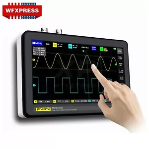 FNIRSI 1013D Mini 7“ Touch Panel 2CH Digital Oscilloscope 100MHz Bandwidth 1GS - Picture 1 of 7