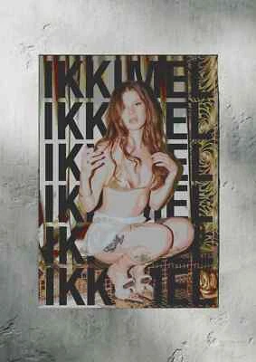 IKKIMEL Poster, Woman Sexy Street Art Graphic Print Wall Decor - Image 1 of 4