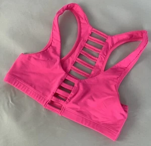 Victoria’s Secret PINK Bright Neon Pink Ultimate Unlined Sports Bra - Size XS - Picture 1 of 5