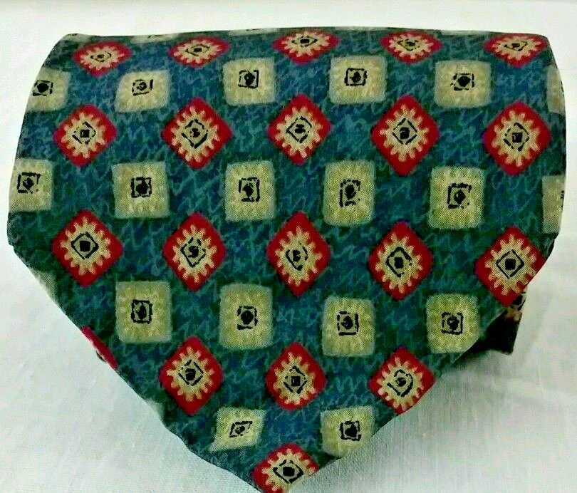 Corbata Italiana Hombre Gianfranco Ruffin 100% Seda Italia Foto 1 de 4