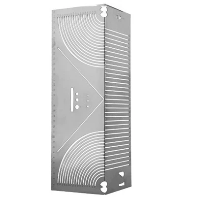 Robust Stainless Steel Bending Tool with Multiple Measurement Features - Image 1 of 4