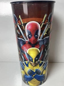 Deadpool & Wolverine 44oz Cinemark Theatre Promotional Promo Cup - Picture 1 of 7
