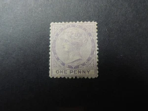 1874 Dominica 1d lilac Crown CC Unused NO GUM - Picture 1 of 2