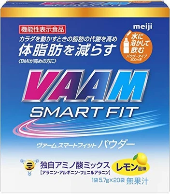 VAAM Smart Fit Water Powder Lemon flavor 5.7g x 20 bags - Image 1 of 4