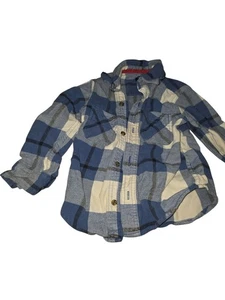 Franela abotonada Carter's talla 2t 100 % algodón - Imagen 1 de 4