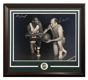 Bill Russell Red Auerbach Signed 16x20 Framed Photo Celtics PSA 10 Mint Auto HOF - Picture 1 of 10