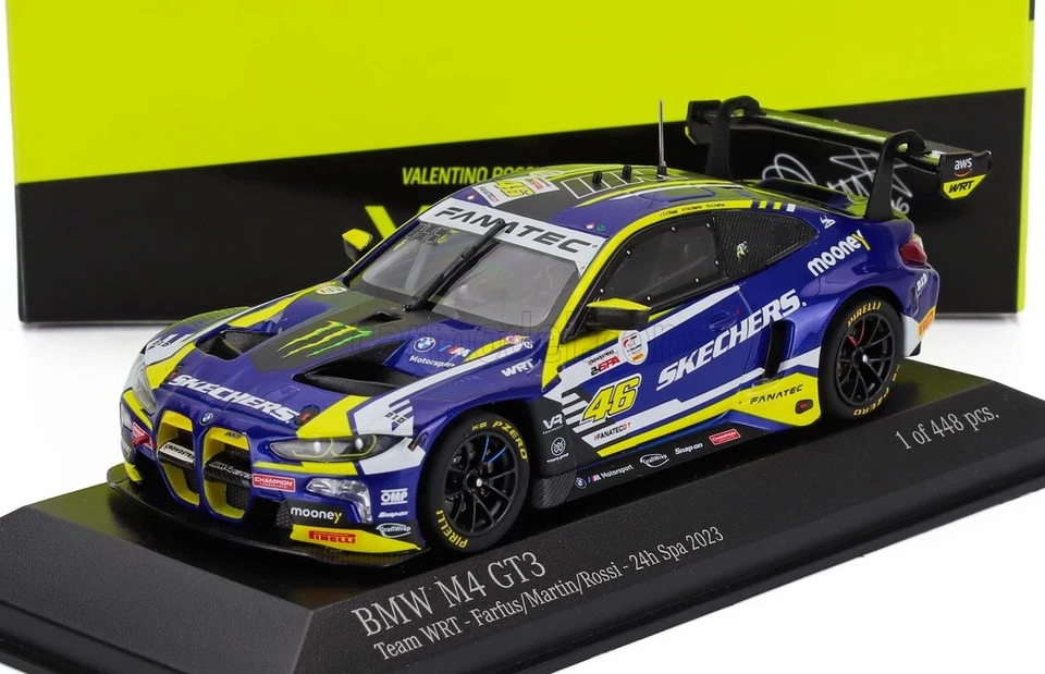 1/43 MINICHAMPS - BMW - 4-SERIES M4 GT3 TEAM WRT N 46 6th 24h SPA 2023 410232646 - Immagine 1 di 1