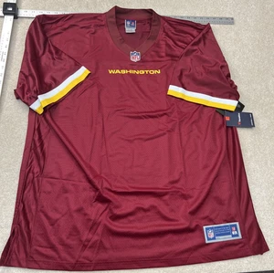Washington Commanders maglia bianca personalizzata uomo 2XL bordeaux NFL fanatici nuova - Foto 1 di 7