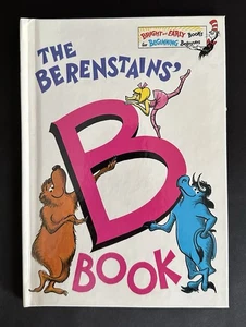 The Berenstains B Book 1971 Grolier Book Club Edition Bright & Early Books - Picture 1 of 5