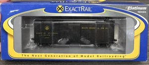Vagón de carga ExactRail HO EPS-90055-6 B&O M-53 #1982 NUEVO EN CAJA - Imagen 1 de 3