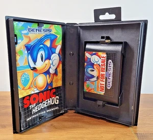 Sega Genesis Sonic The Hedgehog NOT FOR RESALE - CIB *Tested & Works* - Picture 1 of 9