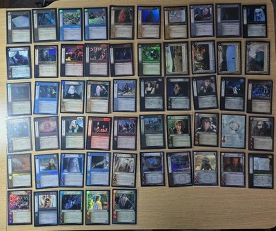 LOTR TCG 54 Card Foil Lot, 17/26 9R+, No Duplicates - Image 1 of 4