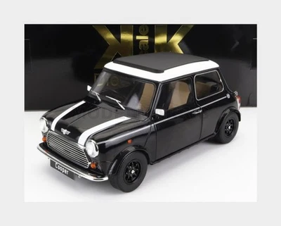 KK-SCALE KKDC120072R MINI - COOPER SUNROOF RHD 1992 - BLACK WHITE - 1/12 - Immagine 1 di 2