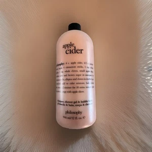 Philosophy Mele Sidro Fuori Produzione Shampoo Gel Doccia, Bagno Bolle 32oz W POMPA - Foto 1 di 4