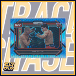 2023 Panini Prizm UFC Mike Malott Hyper Prizm #19 RC