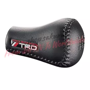 TRD leather-wrapped shift knob for 5 Speed MT MS204-00004 OEM from Japan - Picture 1 of 1