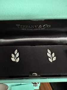 Tiffany Victoria Diamond Vine Earrings in Platinum