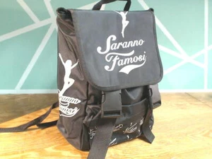 VINTAGE RUCKSACK SERA FAMOUS SCHWARZ - Bild 1 von 2