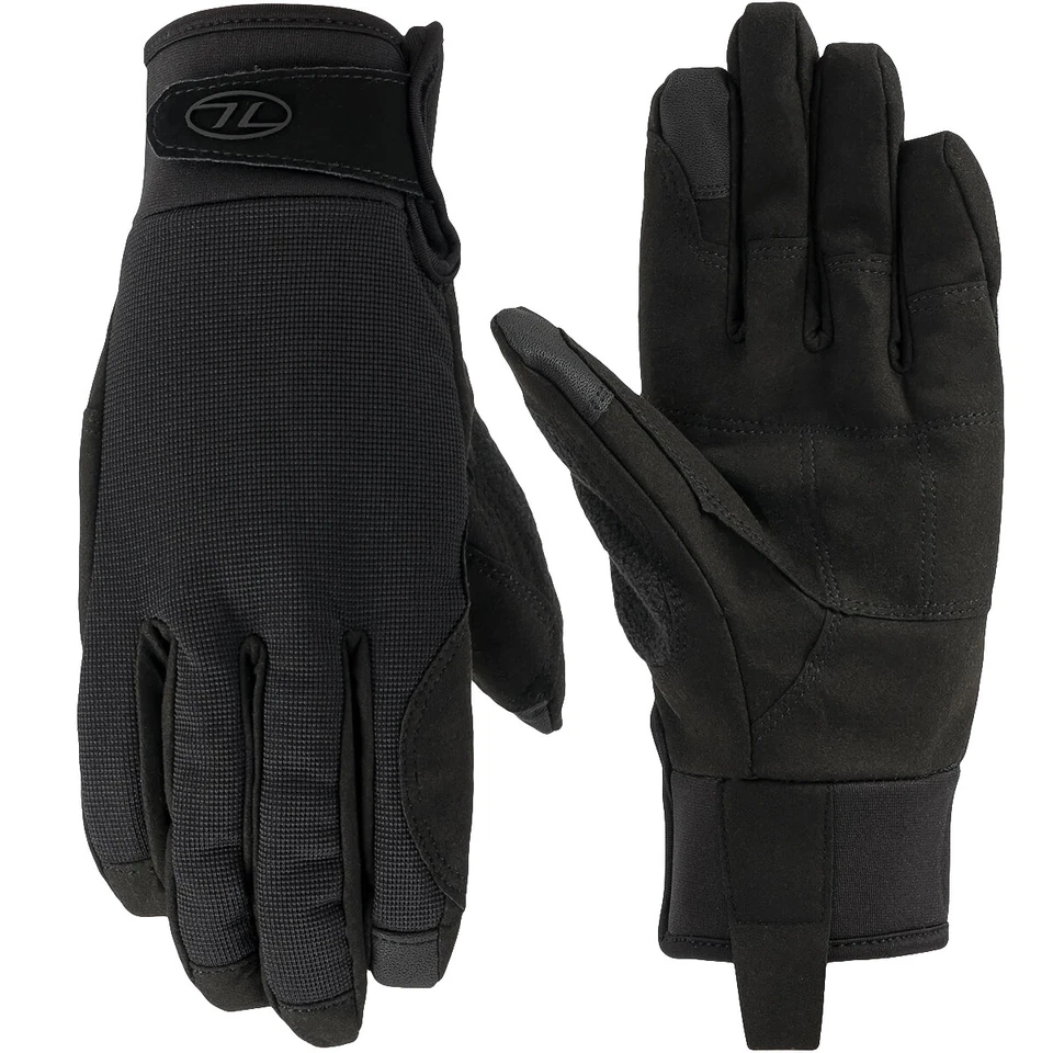 Highlander Forces Aqua-Tac Waterproof Gloves Mens Waterproof Tactical Black - Image 1 of 1