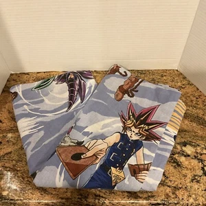 1996 Yu-Gi-Oh Twin Size Flat Sheet vintage 90’s - Picture 1 of 6