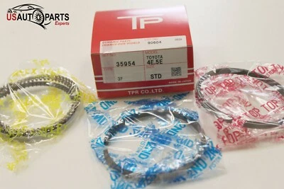 TPR - Anillos de pistón aptos para Toyota Paseo Tercel 5EFE DOHC 1,5 L 1991-1998 Japón Foto 1 de 4
