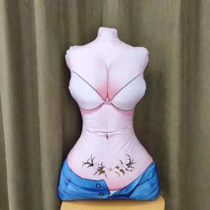 Aufblasbare weibliche Schaufensterpuppe Halbkörper für Party Streiche Junggesellen Gag Geschenk - Bild 1 von 5